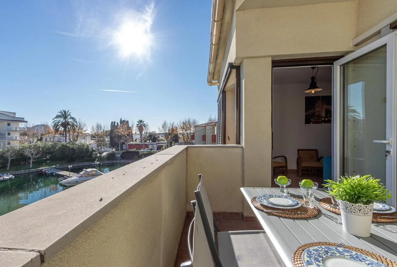 Empurialola- Apartamento En Empuriabrava Con Piscina Y Jardines En Centro Y Cerca Playa -158 Apartment